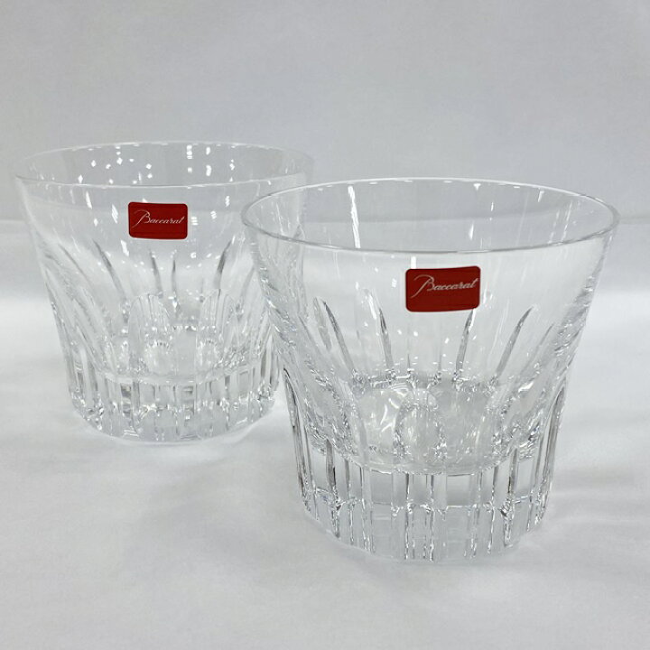 楽天市場】【未使用】バカラ【Baccarat】ロックグラス ペア 2点セット  