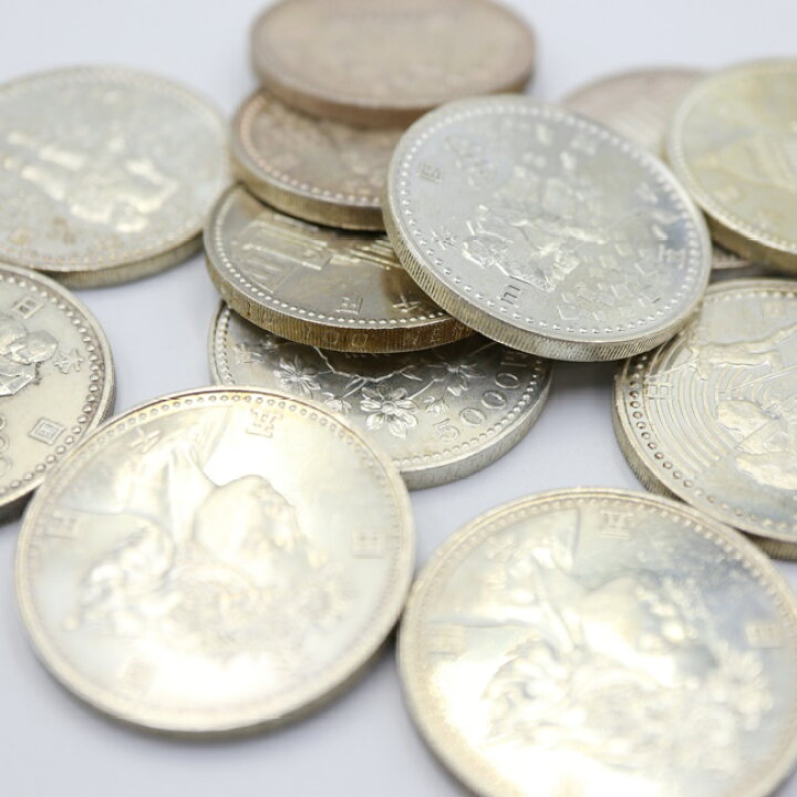楽天市場】【5000円硬貨のみの組み合わせ】10000円分 硬貨のみ 旧硬貨 