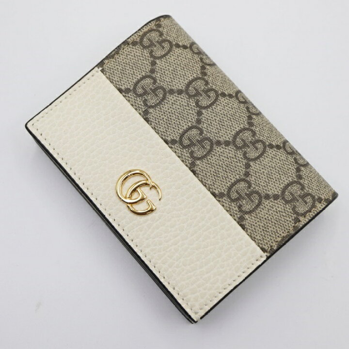 楽天市場】【未使用品】グッチ【GUCCI】658610 GGマーモント 二つ折り  