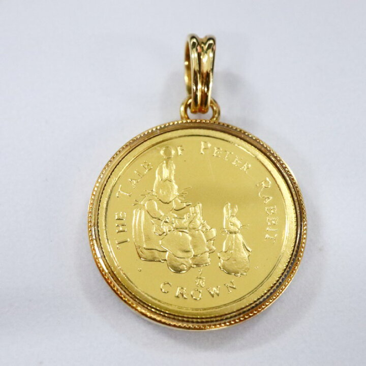 楽天市場】K24/K18YG 1/10OZ エリザベスコイン ピーターラビットコイン  