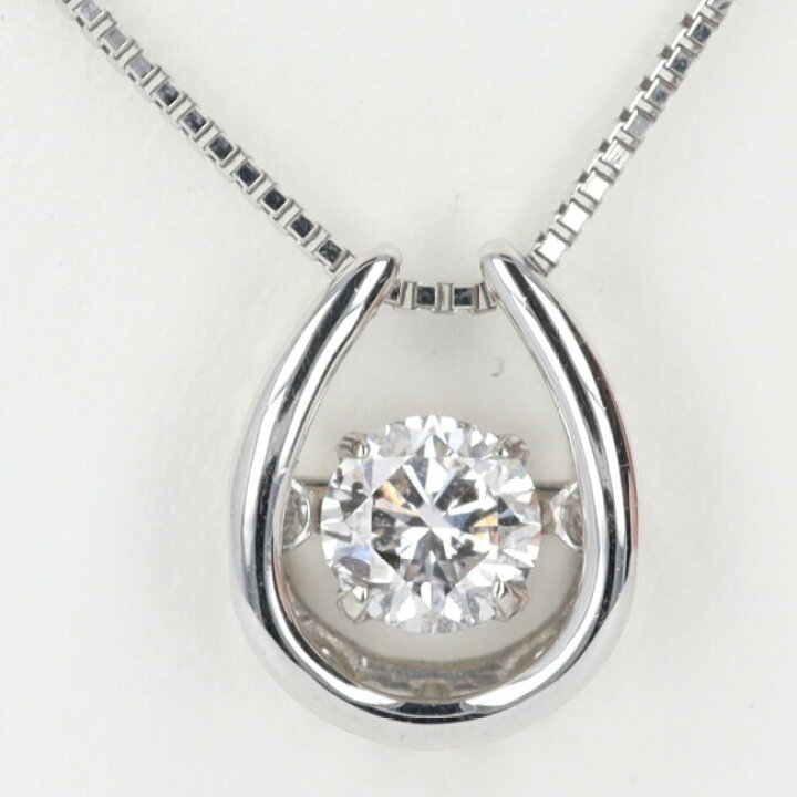 楽天市場】□PT900/850 ダイヤモンドネックレス D0.30ct 約45cm/約2.9g  