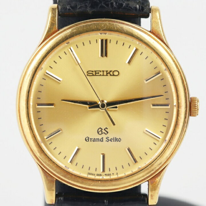 楽天市場】グランドセイコー【GRAND SEIKO】9581-7010 金無垢 時計 