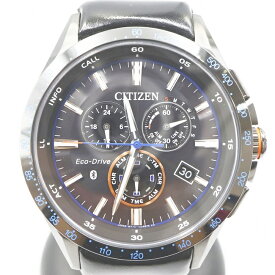 【お値下げしました！35,000円→32,000円】シチズン【CITIZEN】エコドライブ　BZ1035-09E　腕時計　黒文字盤　メンズ　h【中古】