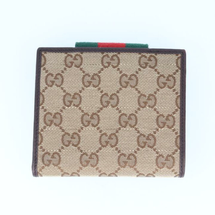 楽天市場】グッチ【GUCCI】181669 GGキャンバス 二つ折り財布 メンズ  