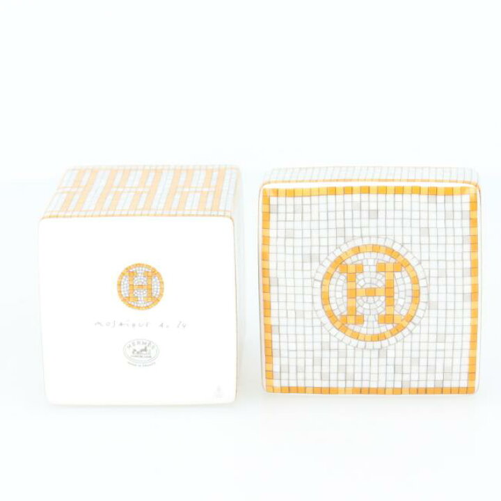 楽天市場】エルメス【Hermes】モザイクヴァンキャトル ゴールド 