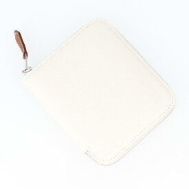 エルメス【Hermes】アザップ コンパクト シルクイン グリペール ルビー ホワイト/白 ラウンドファスナー M刻印(2023年製) レディース/女性 ギフト プレゼント 贈り物 お祝い 革/レザー コインケース 小銭入れ【中古】h