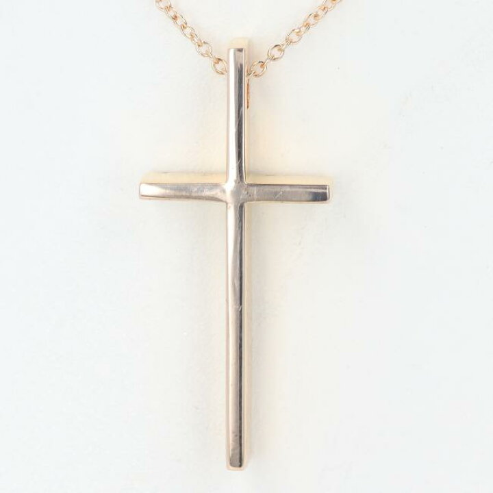 楽天市場】ティファニー【Tiffany＆Co.】K18 クロスネックレス 約5.6g  