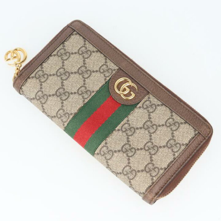楽天市場】グッチ【GUCCI】 523154 ラウンドファスナー長財布 GG  