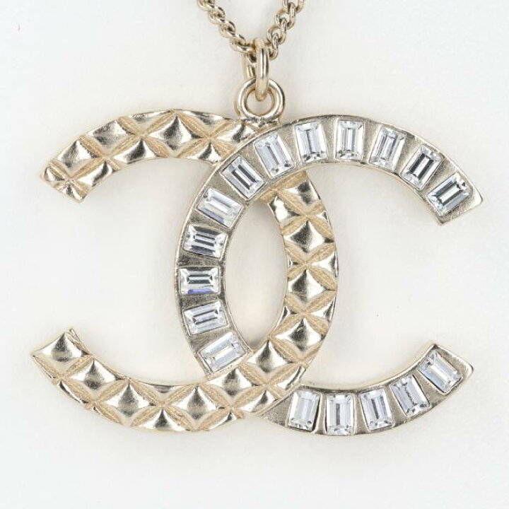 楽天市場】シャネル【CHANEL】ココマーク ラインストーンネックレス  