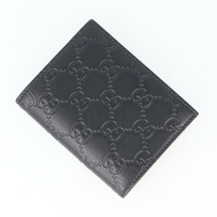 楽天市場】グッチ【GUCCI】410120 グッチシマ レザー 二つ折り財布  