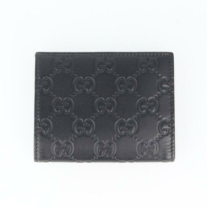 楽天市場】グッチ【GUCCI】410120 グッチシマ レザー 二つ折り財布  