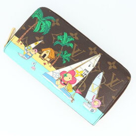 ルイヴィトン【Louis Vuitton】M82839 ジッピーウォレット 2023年 ホリデー クリスマス ヴィヴィエンヌ モノグラム ブランド レディース/女性 ラウンドファスナー ジップ ギフト プレゼント【中古】h