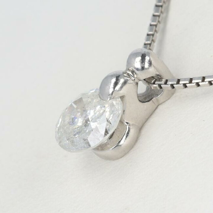 楽天市場】PT999/PT850 ダイヤモンドネックレス 一粒 D1.08ct 約5.1g 
