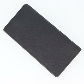 ルイヴィトン【LOUIS VUITTON 】M69038 ポルトフォイユ・ブラザ モノグラム トリヨンレザー ノワール/ブラック/黒 メンズ/男性 二つ折り 長財布 ギフト プレゼント お祝い【中古】h