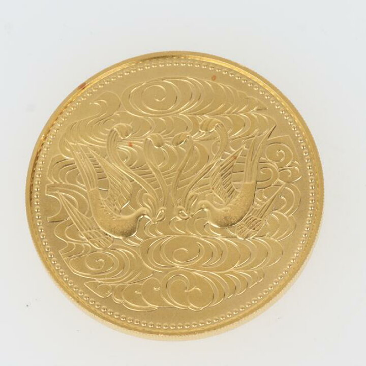 楽天市場】K24 金貨 純金 十万円 記念 硬貨 天皇陛下 御在位六十年記念 