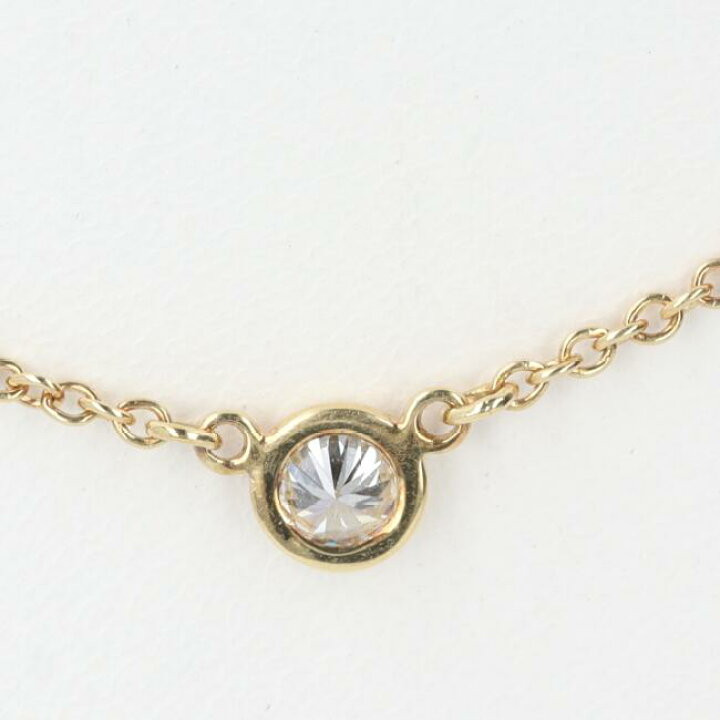 楽天市場】ティファニー【Tiffany＆Co.】K18YG/750 バイザヤード 