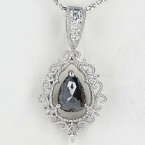 楽天市場】ブラックダイヤモンド ネックレス（カラット数0.7 ～ 0.79ct 