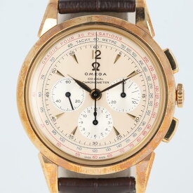 オメガ【OMEGA】516.53.39.50.02.001 オメガ スペシャリティーズ ミュージアム コレクション No.8 レーセンドタイマー 世界限定1949本 限定品 手巻き レッドゴールド ブランド メンズ/男性【中古】h