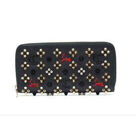 クリスチャンルブタン【Christian Louboutin】パネトーネ 1175097 ラウンドファスナー 長財布 レザー お財布 ウォレット レディース/女性 メンズ/男性 男女兼用 ギフト プレゼント お祝い ブランド【中古】t土浦