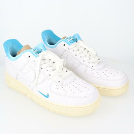 ナイキ【NIKE】×キス【KITH】DC9555 100 Air Force 1/エアフォースワン LOW /KITH SIZE:26.5cm ホワイト ブルーラグーン メンズ/男性 ギフト プレゼント 贈り物 プレミア スニーカー 靴【中古】h