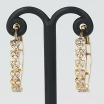 楽天市場】ダイヤ フープピアス 中古の通販