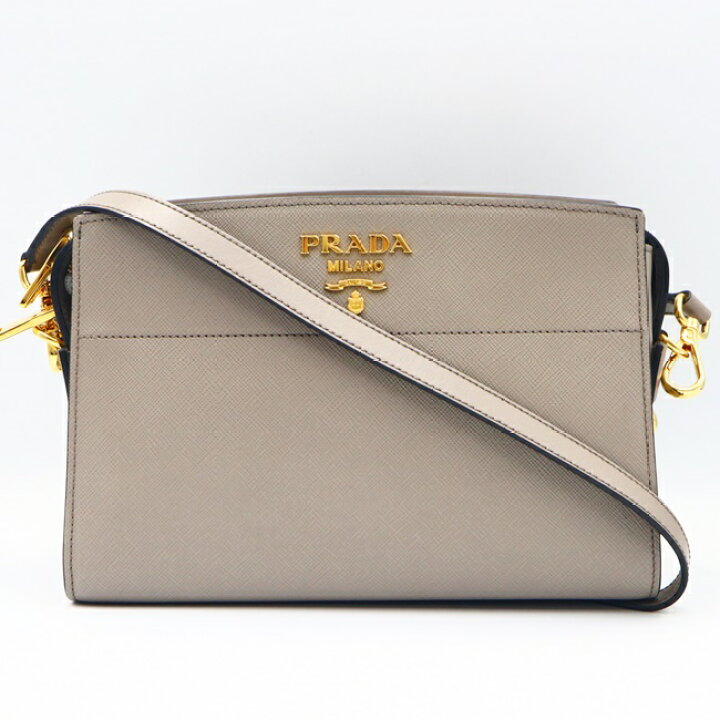 楽天市場】プラダ【PRADA】1BH104 サフィアーノ レザー ショルダー 