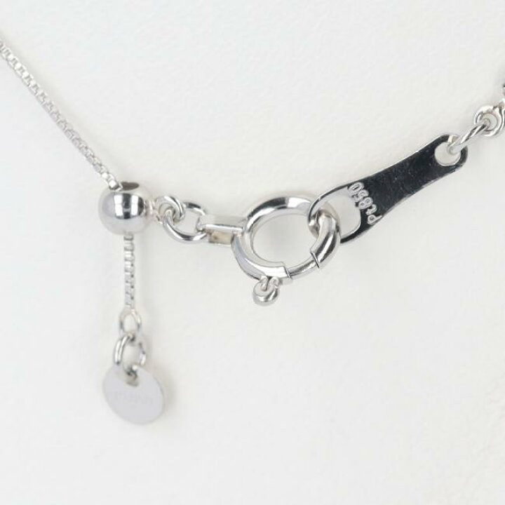 楽天市場】PT900/850 ダイヤモンドネックレス D1.032ct/D0.38ct 約50cm 