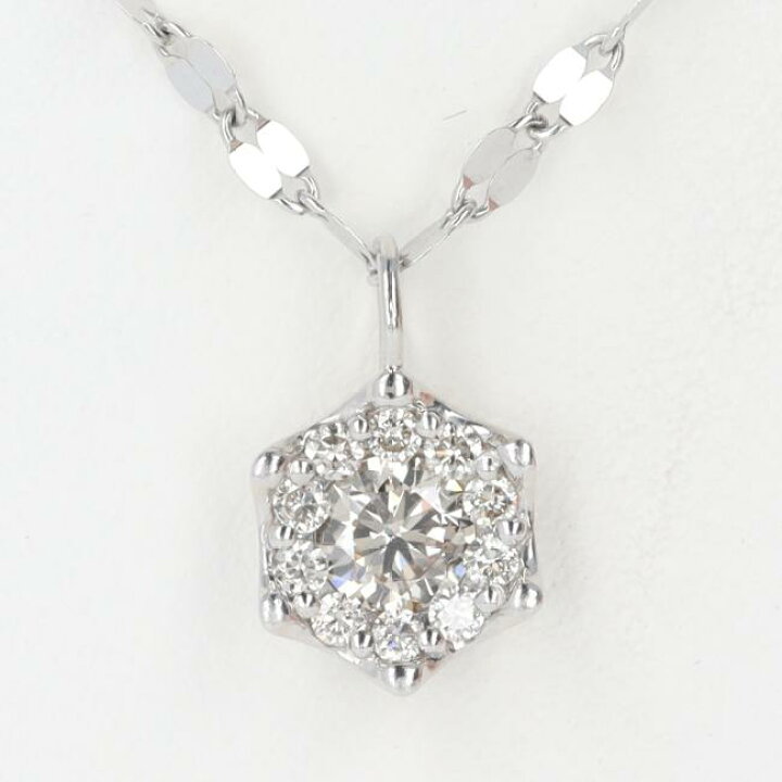 楽天市場】PT900/850 ダイヤモンドネックレス D0.31ct 約70cm/約4.3g 
