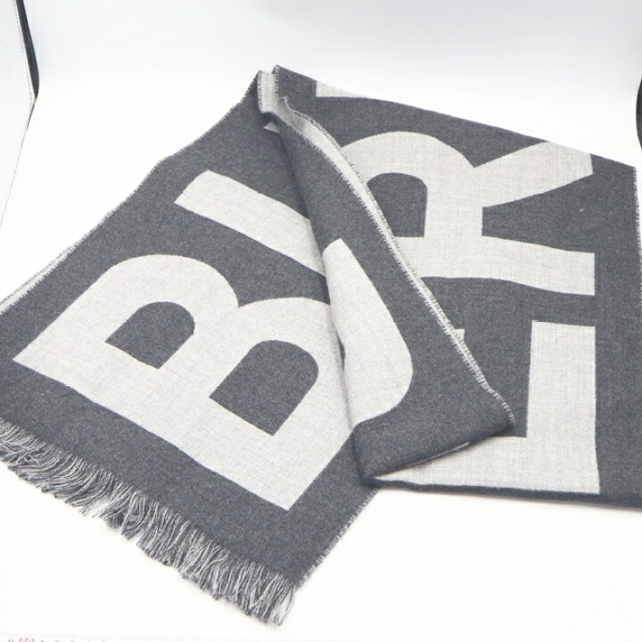 楽天市場】バーバリー【BURBERRY】80623991 ロゴ ウール ジャガード 