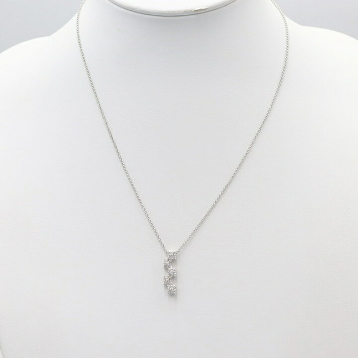 楽天市場】PT900/850 ダイヤモンドネックレス D0.55ct 約46cm/約5.7g 
