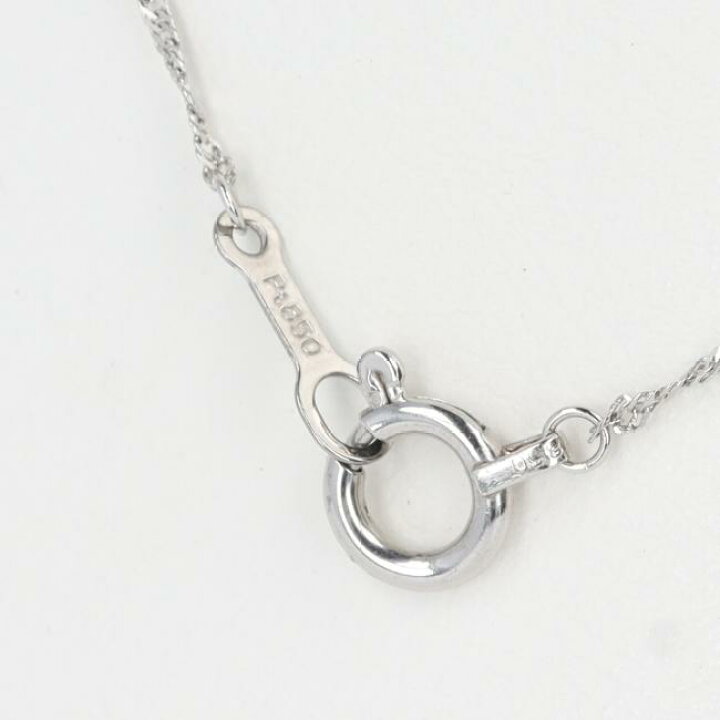 楽天市場】Pt900/Pt850 ダイヤモンドネックレス D0.35ct 約0.8g/約40cm 