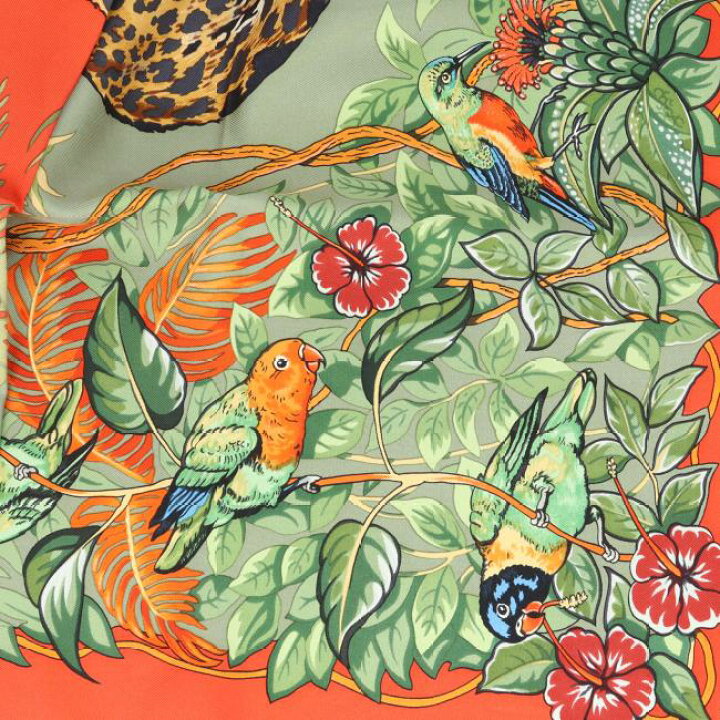 楽天市場】エルメス【Hermes】カレ90 JUNGLE LOVE/ジャングルラブ 
