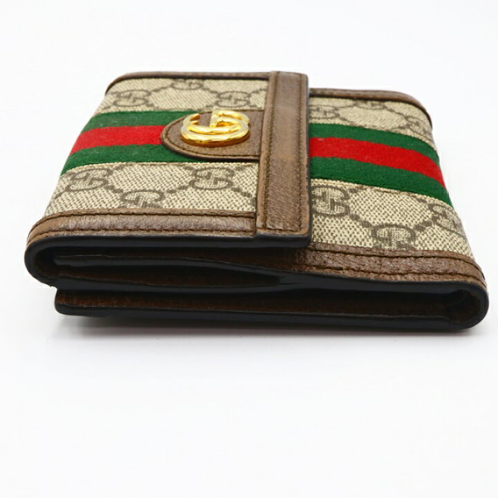 楽天市場】グッチ【GUCCI】523173 オフィディア Wホック財布 二つ折り  