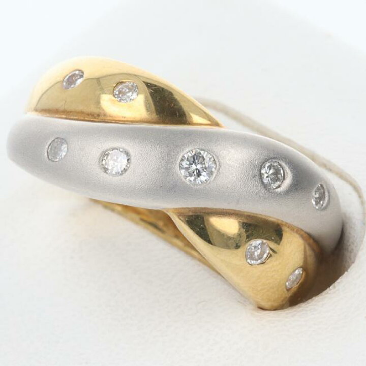 楽天市場】ジュエリーマキ【JEWELRY MAKI】K18YG/PT850 ダイヤモンド付  