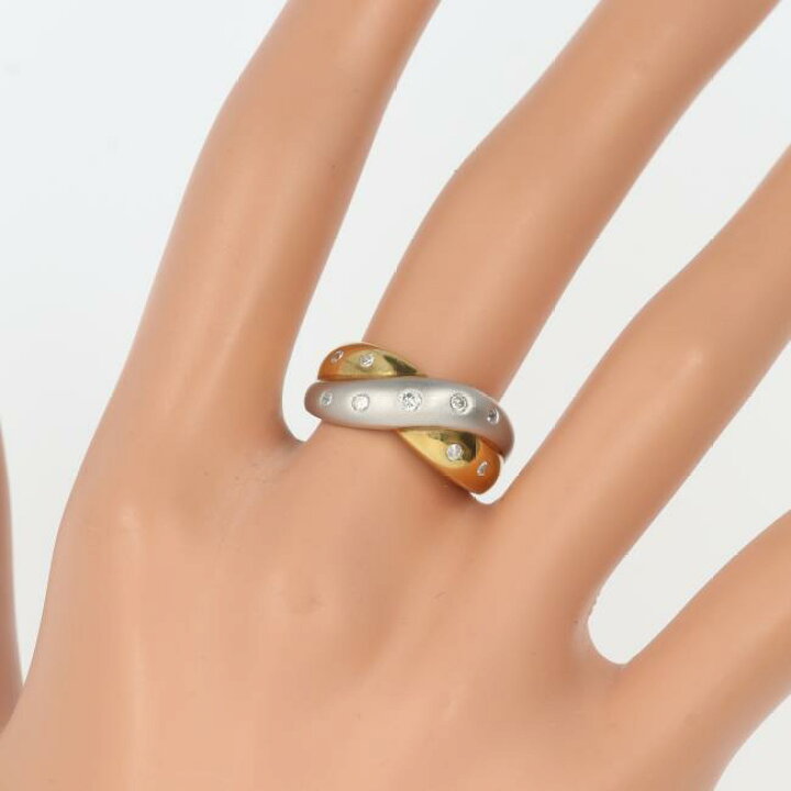 楽天市場】ジュエリーマキ【JEWELRY MAKI】K18YG/PT850 ダイヤモンド付 