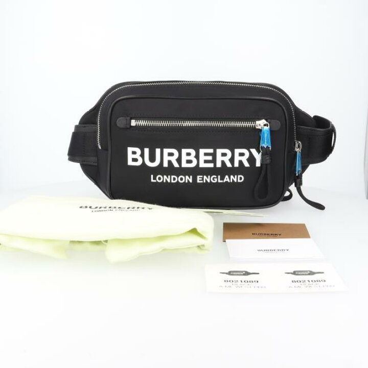 楽天市場】バーバリー【BURBERRY】8021089 ナイロン ロゴプリント 