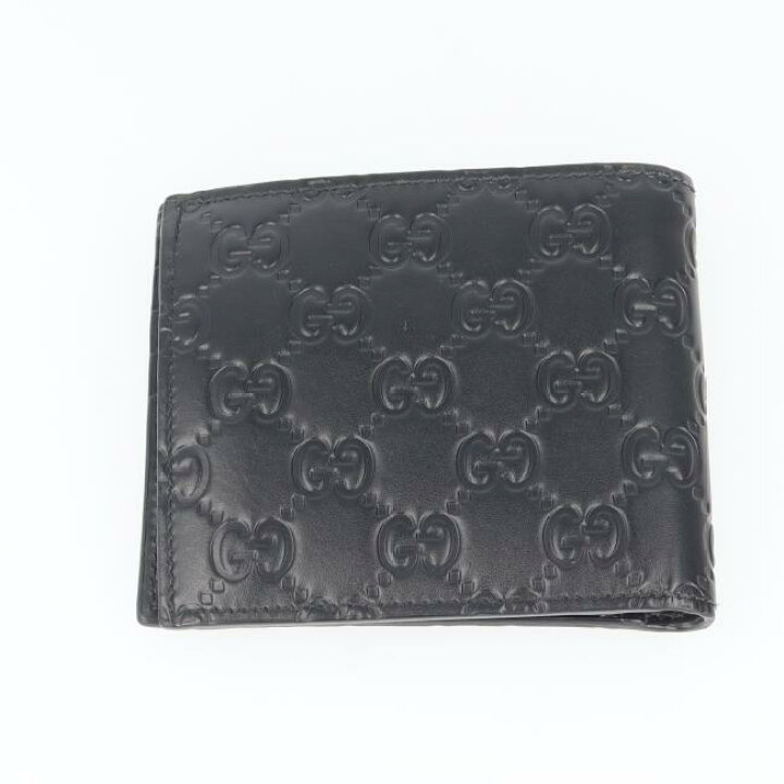 楽天市場】グッチ【GUCCI】473922 グッチシマ レザー 二つ折り財布 