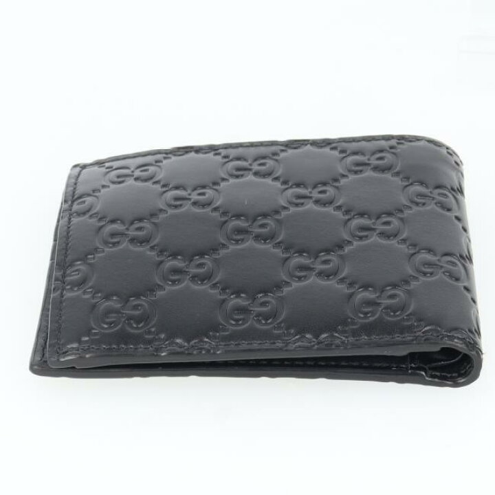 楽天市場】グッチ【GUCCI】473922 グッチシマ レザー 二つ折り財布  