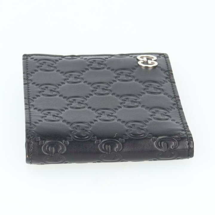 楽天市場】グッチ【GUCCI】473922 グッチシマ レザー 二つ折り財布 