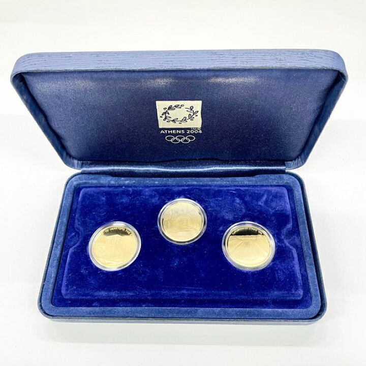 アテネオリンピック2004 記念硬貨 3枚セット