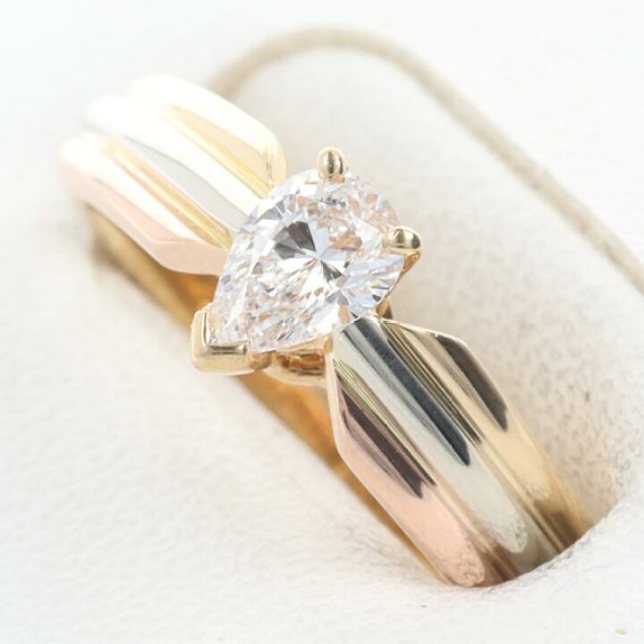 カルティエ Cartier トリニティリング ゴールド/ホワイトゴールド  