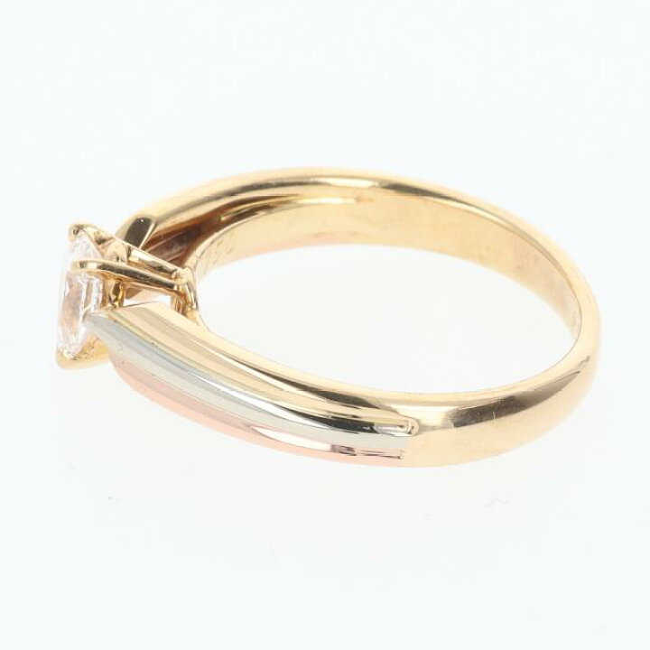 楽天市場】カルティエ【Cartier】K18YG/PG/WG トリニティリング 約4.1g  