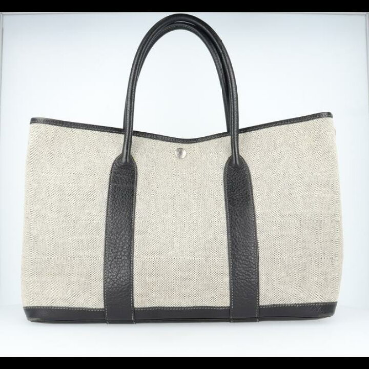 楽天市場】エルメス【Hermes】ガーデンパーティーPM グレー 布 