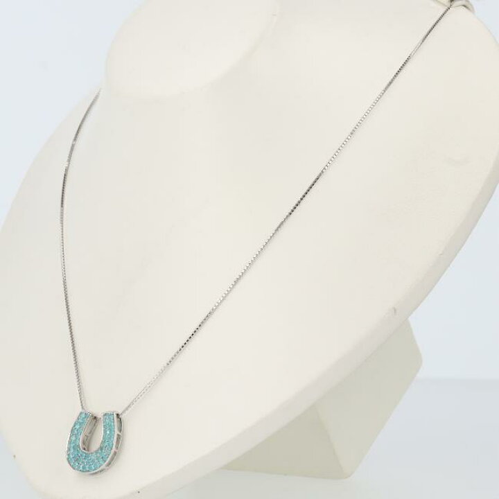 楽天市場】K18WG パライバトルマリンネックレス PR0.45ct 約45cm/約4.2 