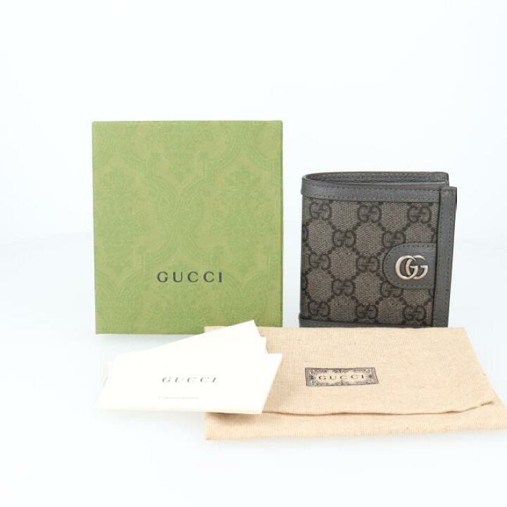 楽天市場】グッチ【GUCCI】732016 GGスプリーム ミニ ウォレット 二 