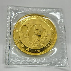 K24　パンダ金貨　約7.7g　25元　999.9　中国　1988年　純金　1/4OZ　コイン　【中古】t