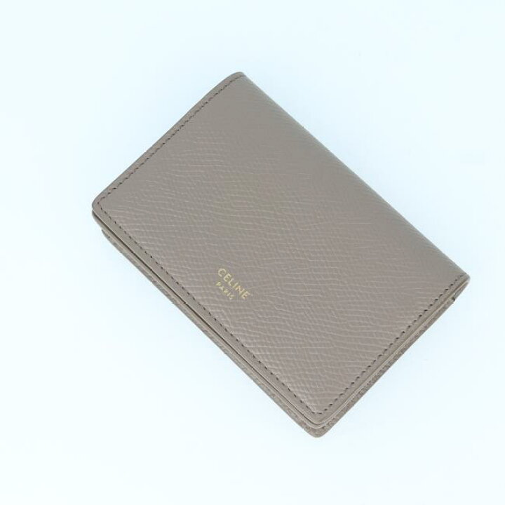 楽天市場】【CELINE】10J813BEL.10BL ビジネスカードホルダー グレ  