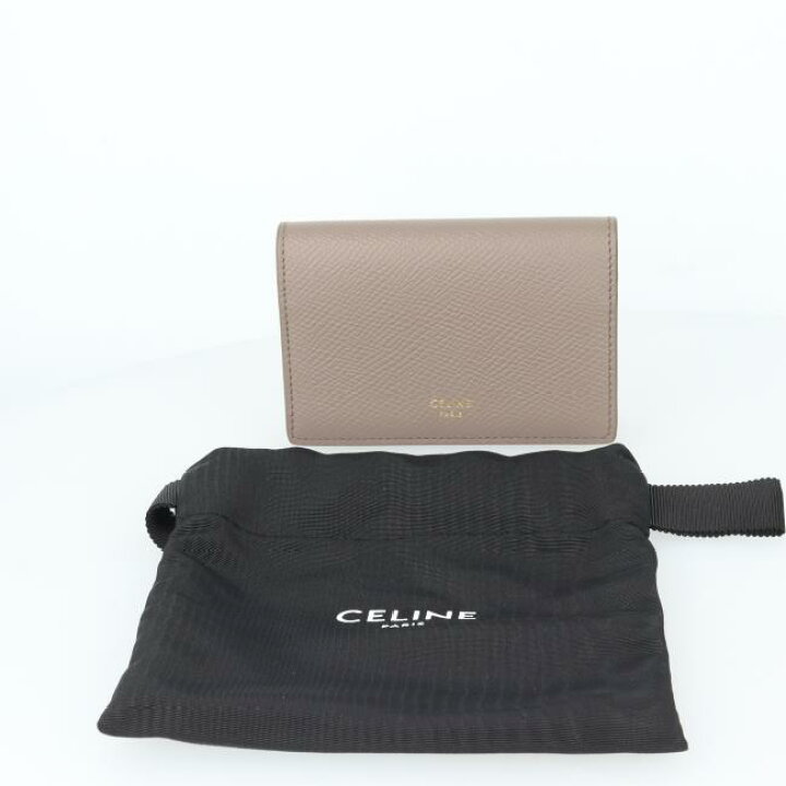 楽天市場】【CELINE】10J813BEL.10BL ビジネスカードホルダー グレ 