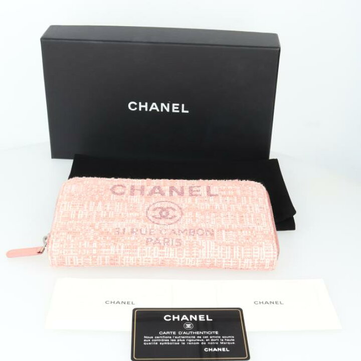 楽天市場】シャネル【CHANEL】A81977 ドーヴィルライン ツイード 