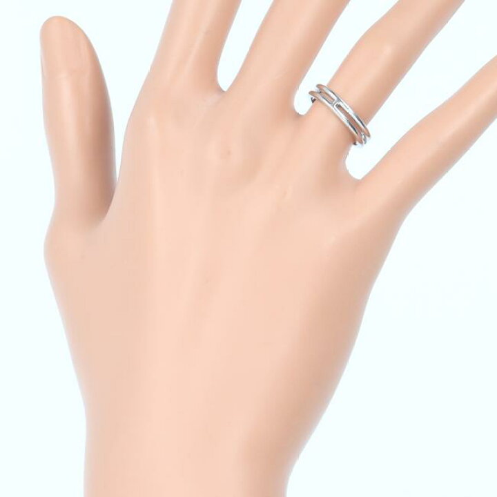 楽天市場】エルメス【Hermes】アリアンヌ リング 750WG 約8号/約2.9g  